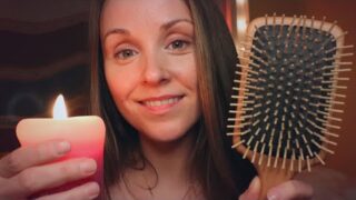 ASMR Girlfriend Roleplay  💕 A Friend Takes Good Care of You 💕 Soft Spoken (Incl. Brushing)